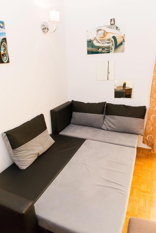 Postel nebo postele na pokoji v ubytování Lianos Apartments Business Class A