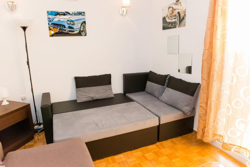 Posezení v ubytování Lianos Apartments Business Class A