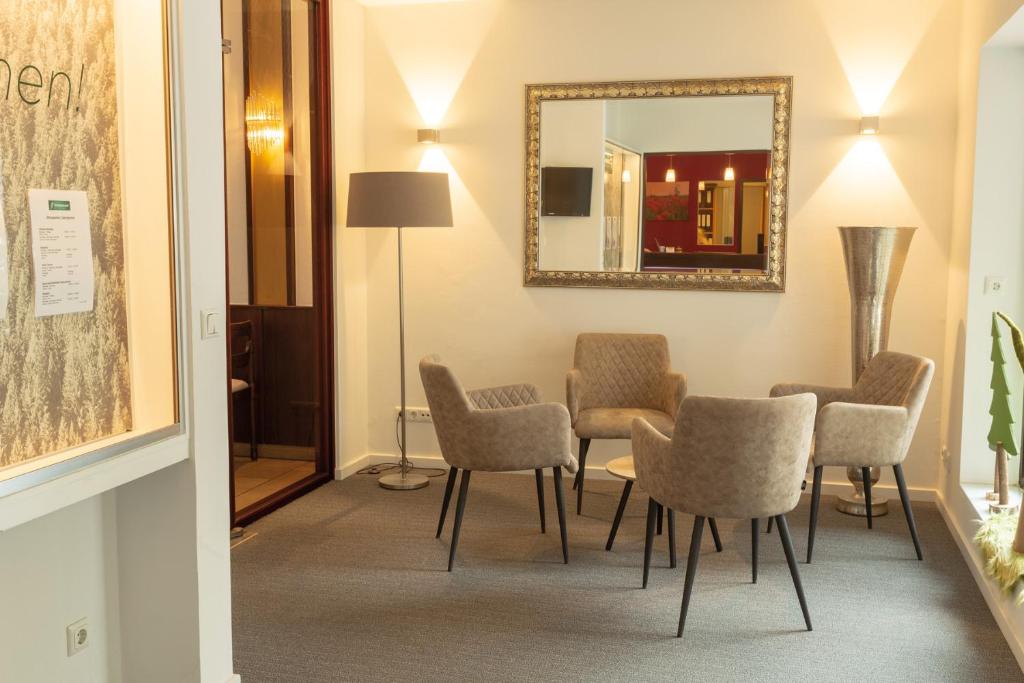 Posezení v ubytování gut-Hotel Tannenhof