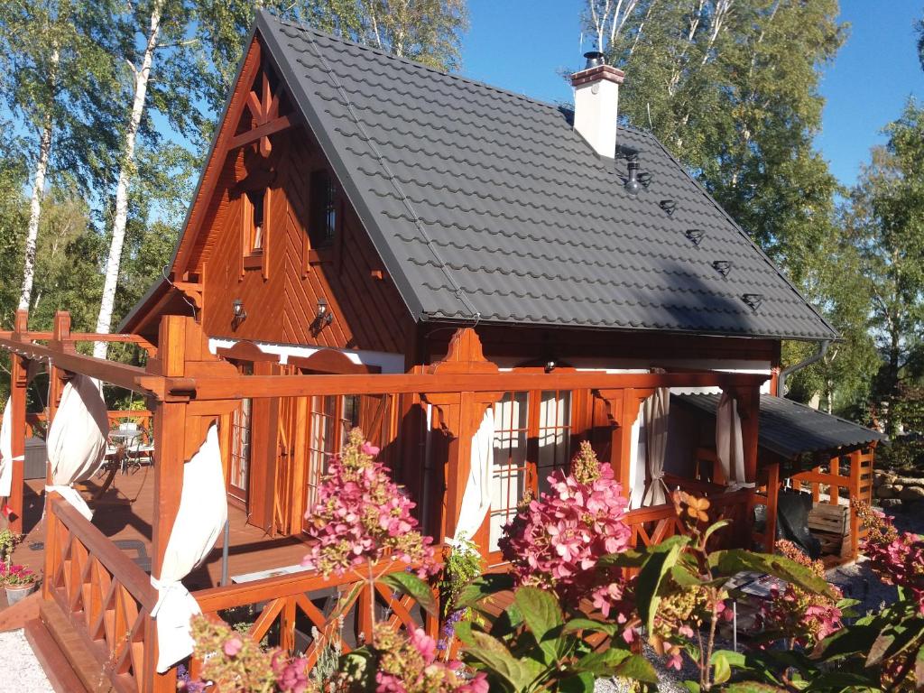 Zahrada ubytování Domek w Karkonoszach
