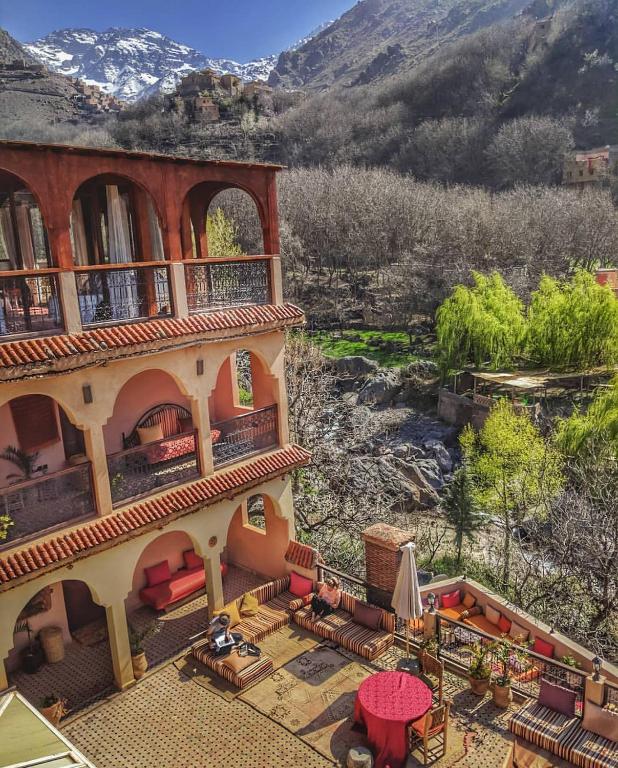 Nespecifikovaný výhled na hory nebo výhled na hory při pohledu z bed and breakfast