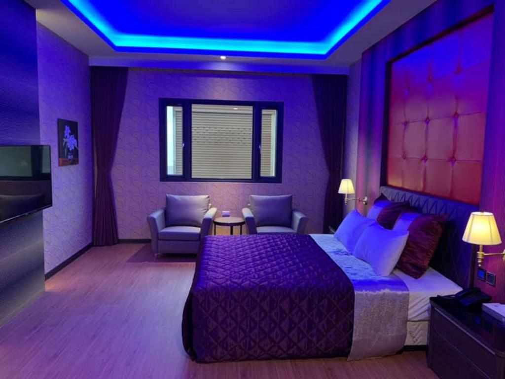 Postel nebo postele na pokoji v ubytování Yinxiang Xihu Motel