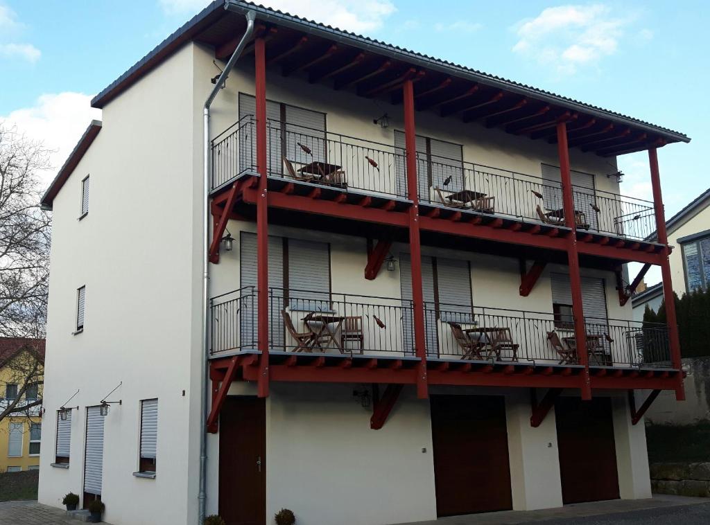 Gästehaus Bräuscheuere - Double Room With Balcony