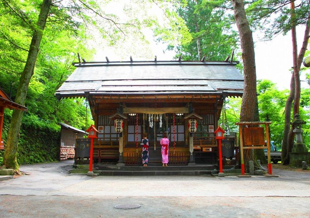 旅館が所在する建物