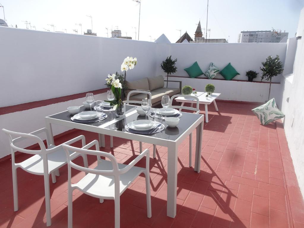 Fotografie z fotogalerie ubytování Atico Terraza Cadiz Centro Ascensor Playa de la Caleta v destinaci Cádiz