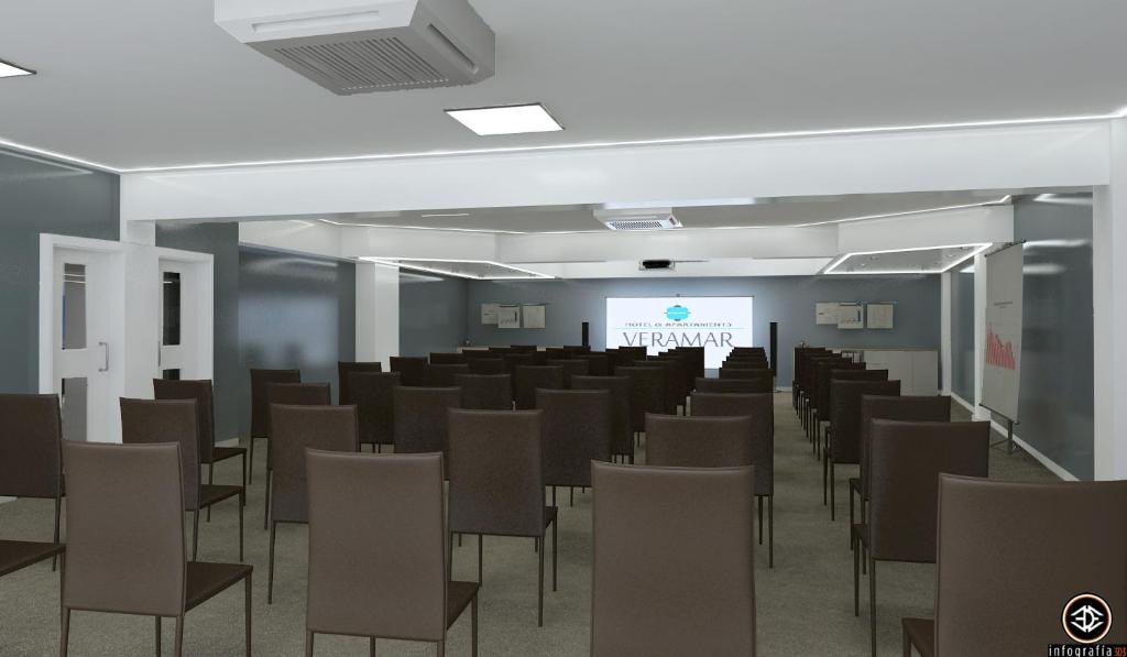 Konferenční prostory v ubytování Veramar Aparthotel