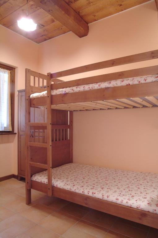 Postel nebo postele na pokoji v ubytování Agriturismo Le Ginestre