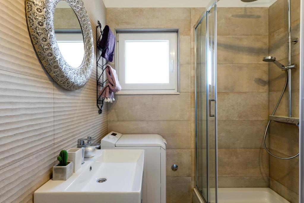 Kúpeľňa v ubytovaní Exclusive Apartments WithLove Zadar