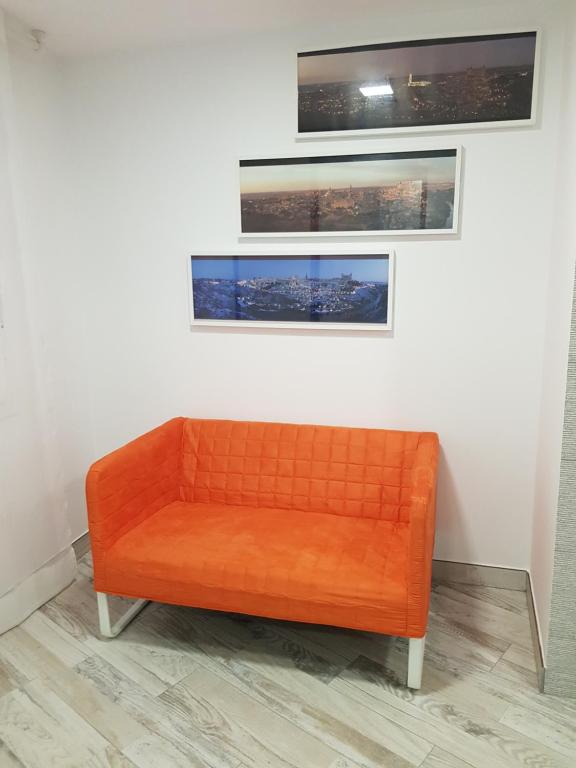 Posezení v ubytování Apartamentos Sueños de Toledo