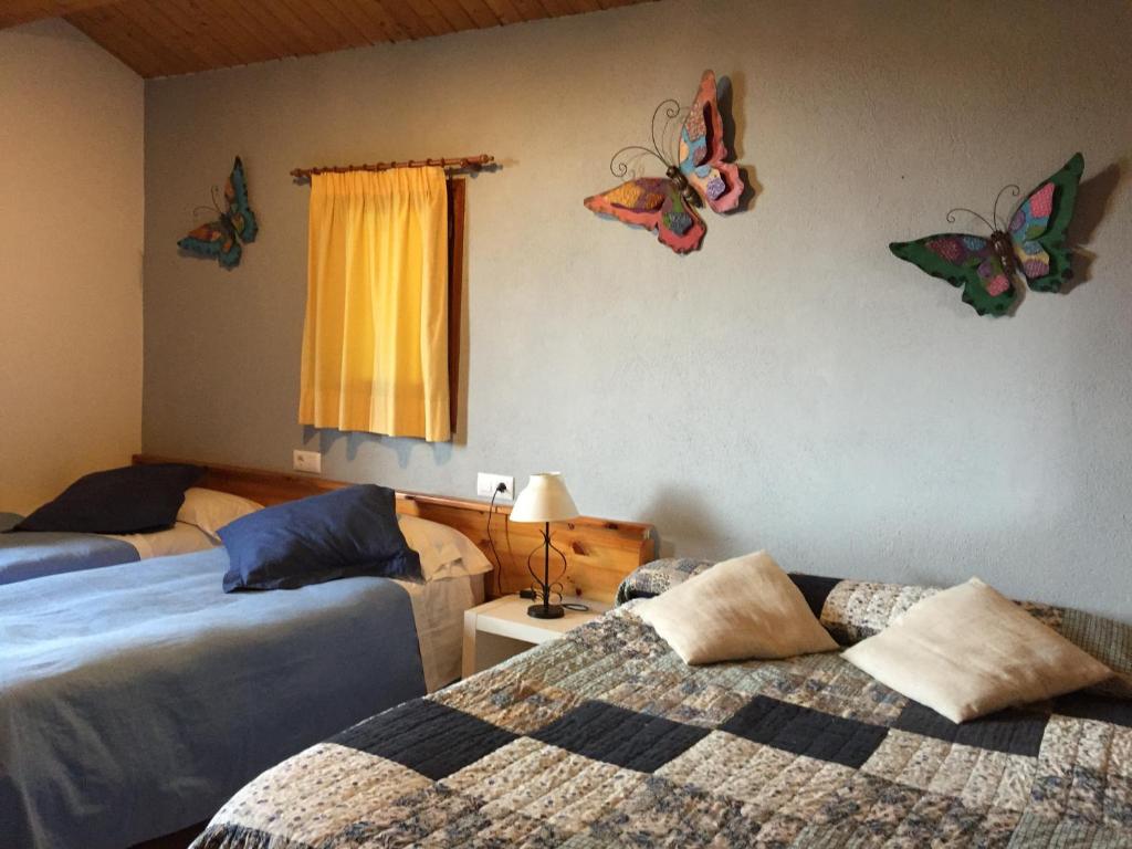 Postel nebo postele na pokoji v ubytování Apartaments Fontalba