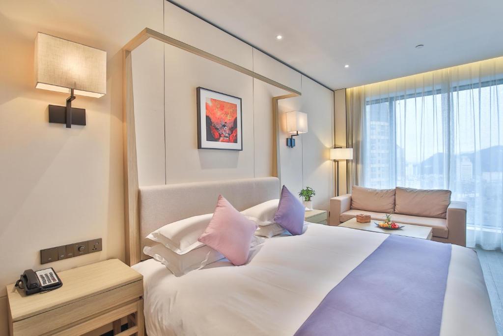 SSAW Boutique Hotel Wenzhou Jiushan Lake - Chambre Double Deluxe