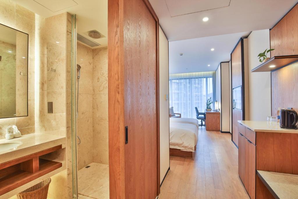 SSAW Boutique Hotel Wenzhou Jiushan Lake - Chambre Double Deluxe