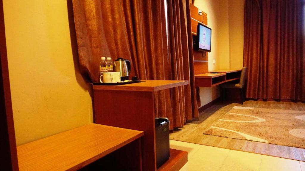 TV a/nebo společenská místnost v ubytování Best Star Resort