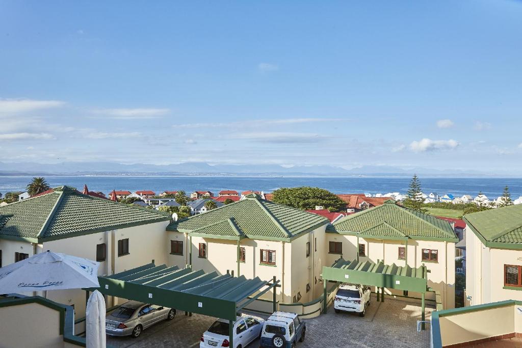 an aerial view of a group of houses at First Group Perna Perna Mossel Bay in Mossel Bay
