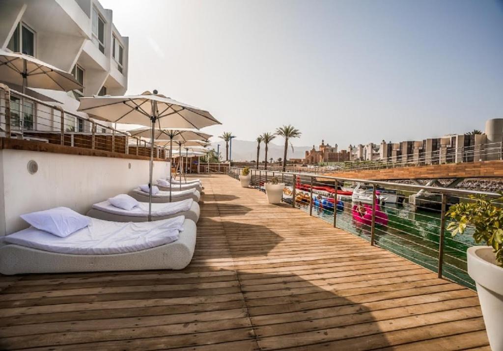 Balkón nebo terasa v ubytování Astral Palma Hotel