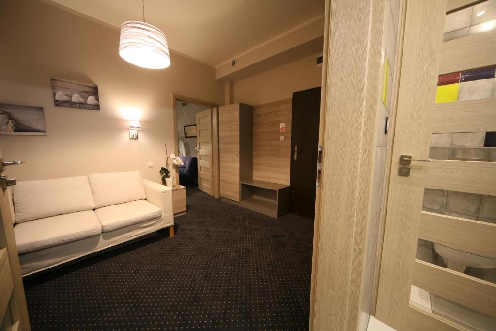 Posteľ alebo postele v izbe v ubytovaní Hotel Seven 7