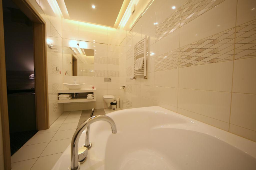 Kúpeľňa v ubytovaní Hotel Seven 7