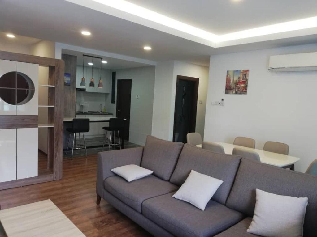 Kuchyň nebo kuchyňský kout v ubytování Vivacity Jazz3 Apartment Kuching 126