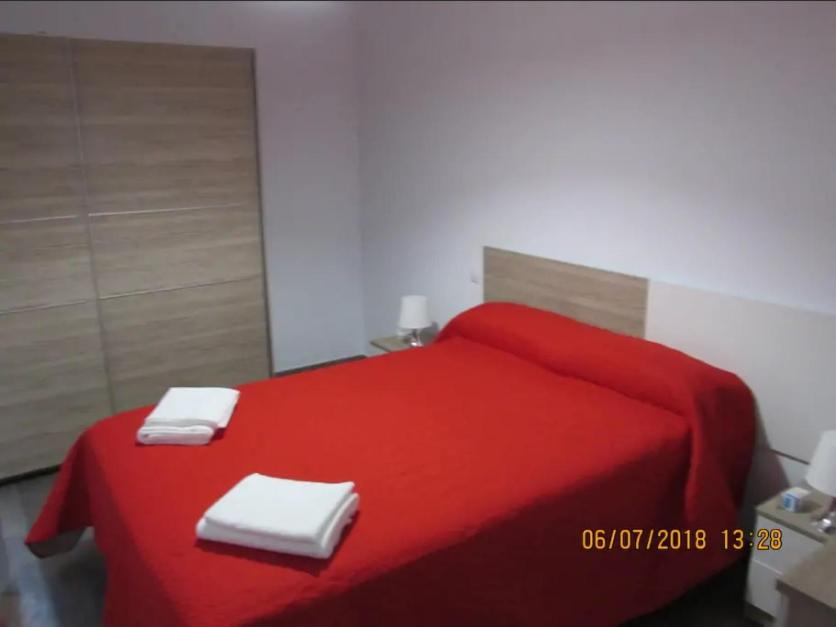 Postel nebo postele na pokoji v ubytování Seifía BB