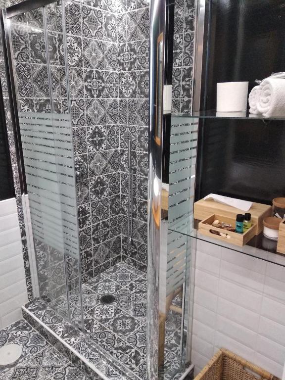 A bathroom at Super Stylish Apartments in Syntagma Square!