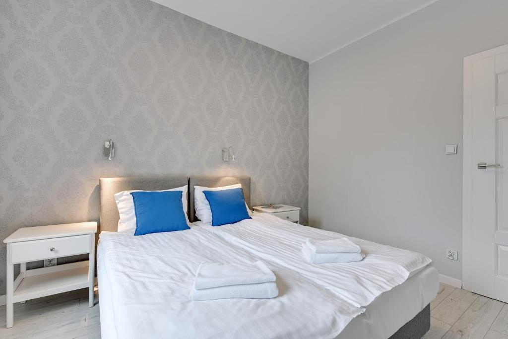Posteľ alebo postele v izbe v ubytovaní Comfort Apartments Old Town