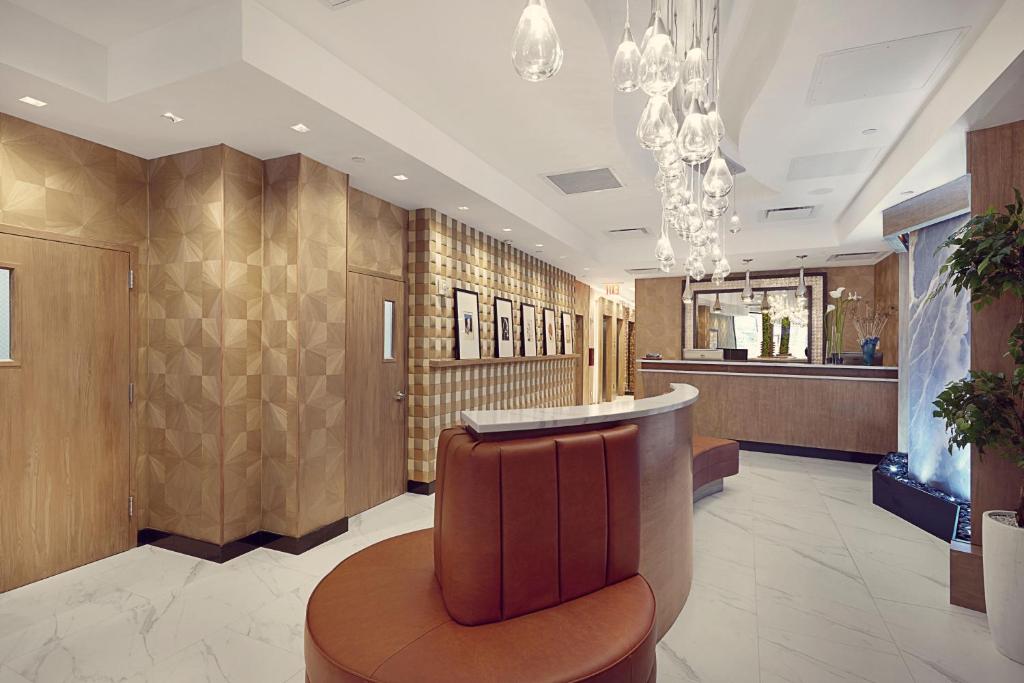 Vstupní hala nebo recepce v ubytování Artezen Hotel