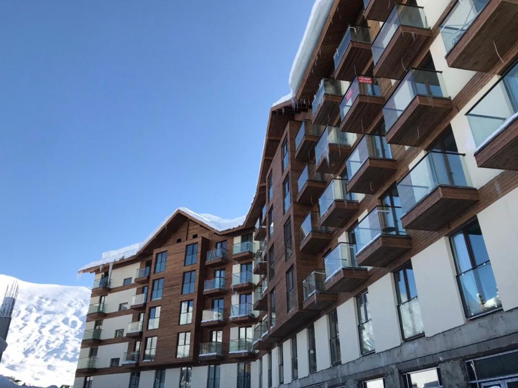Nespecifikovaný výhled na hory nebo výhled na hory při pohledu z apartmánu