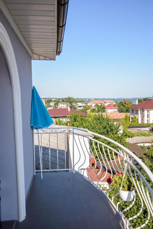 Balkón nebo terasa v ubytování Vila Onasis