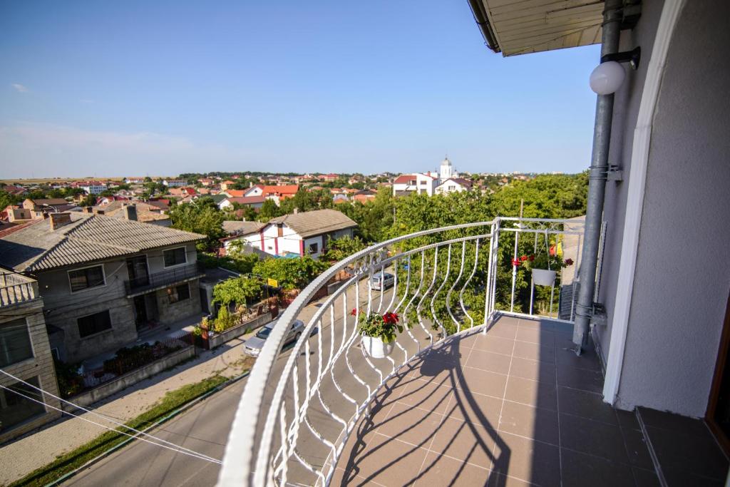 Balkón nebo terasa v ubytování Vila Onasis