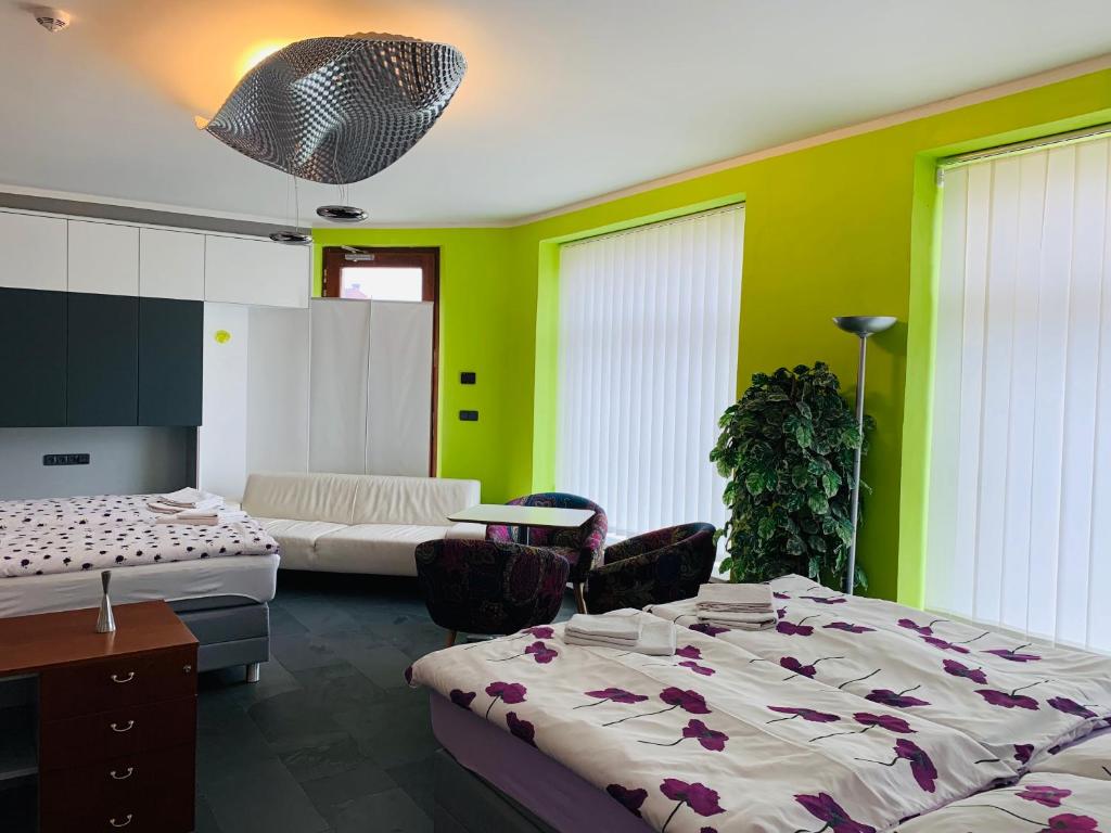 Postel nebo postele na pokoji v ubytování Apartment Sejko