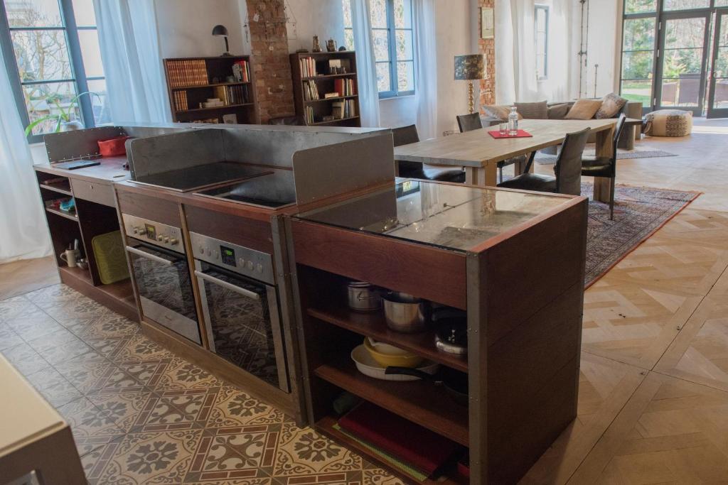 Restaurace v ubytování Freiraum Loft