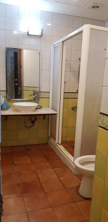 Koupelna v ubytování Ming Jun Homestay