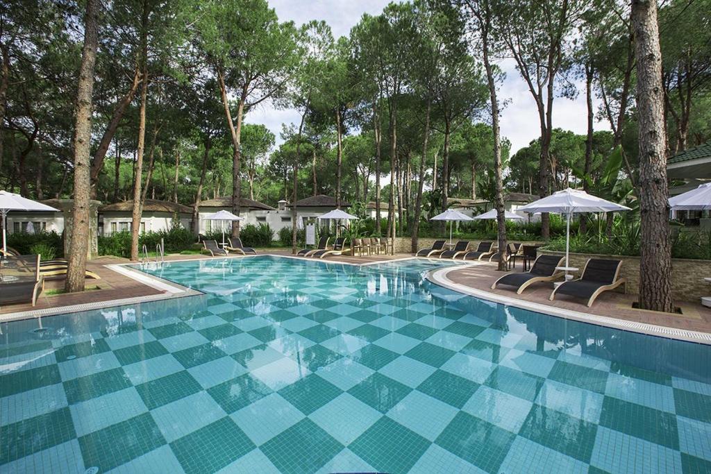 Bazén v ubytování Nirvana Mediterranean Excellence - Ultra All Inclusive nebo v jeho okolí