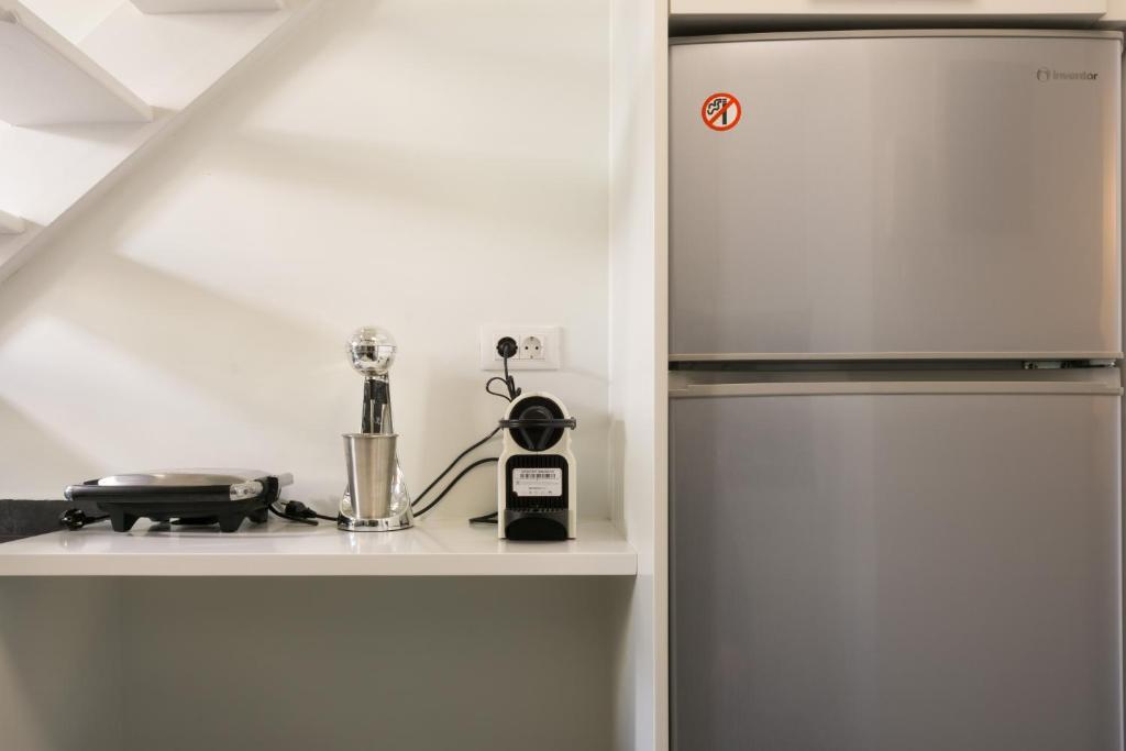 Kuchyňa alebo kuchynka v ubytovaní Luxury Studio Apartment in the City Center