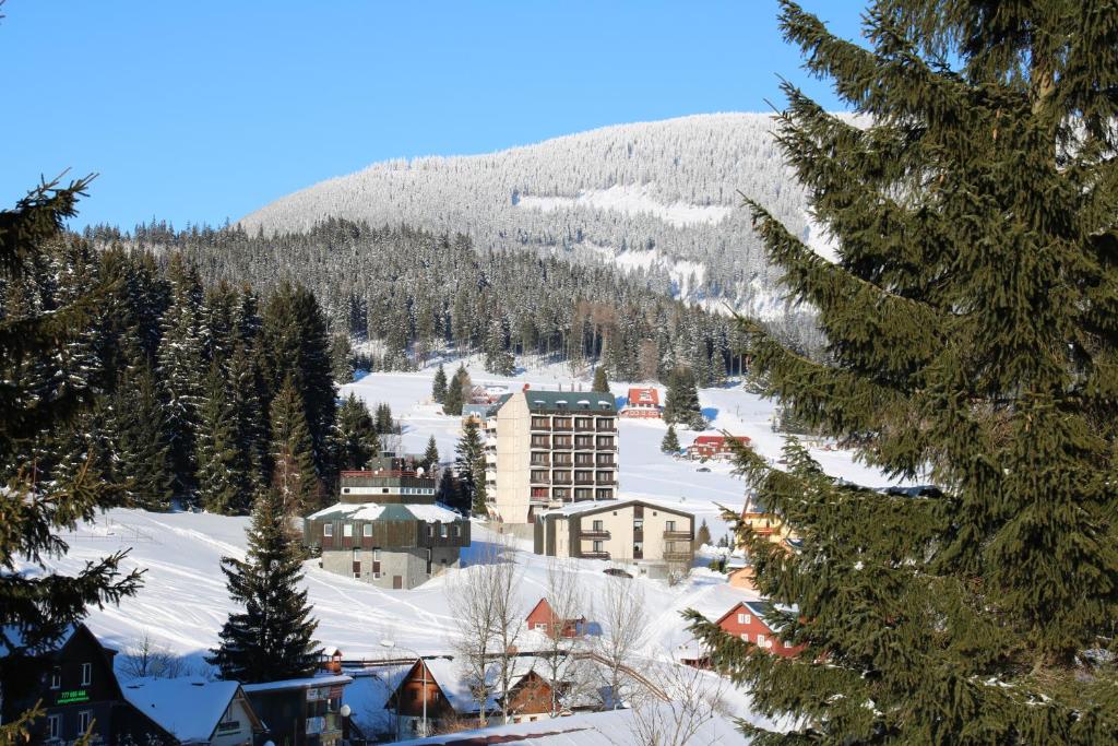 Apartmany Firn v zimě