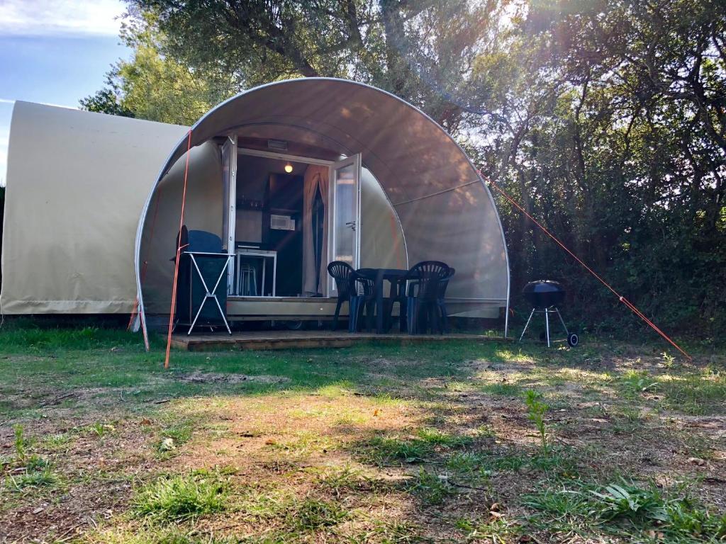 Zahrada ubytování Camping Les Carolins