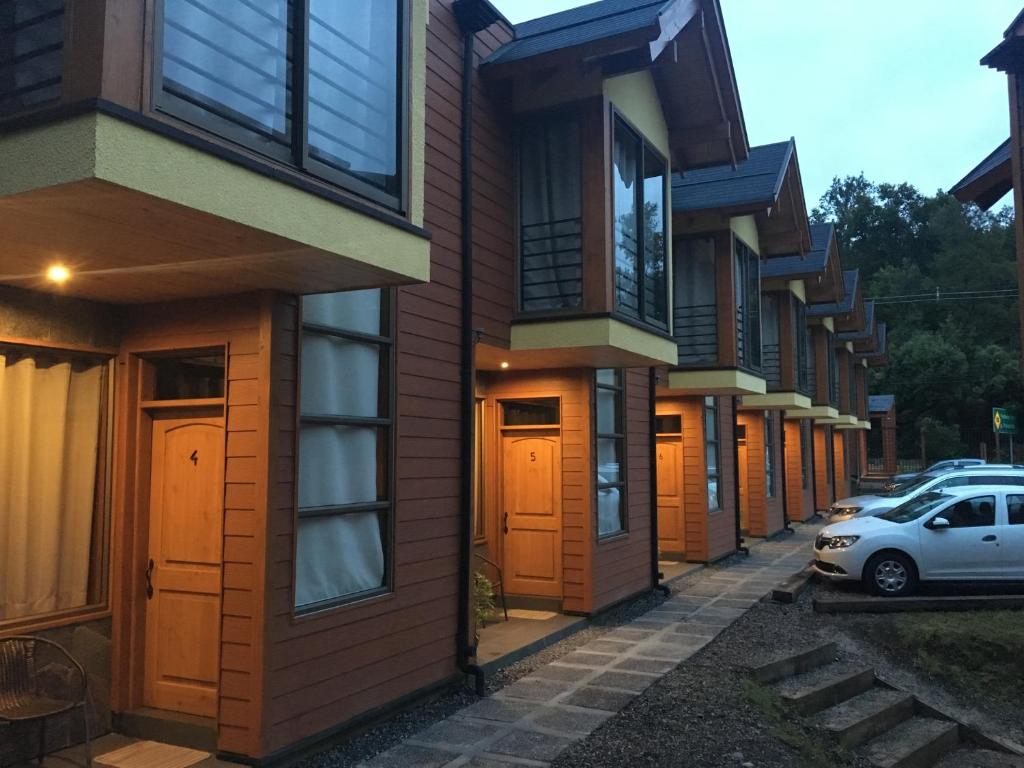 O edifício onde o aparthotel está situado