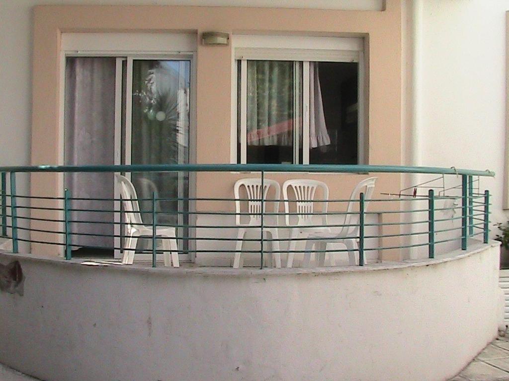 Balkón alebo terasa v ubytovaní Niki Apartments