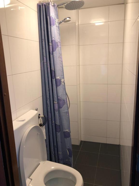 Koupelna v ubytování Hotel Zee en Duin