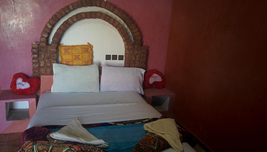 Auberge Bougafer - Habitación Doble Con Vista A La Piscina