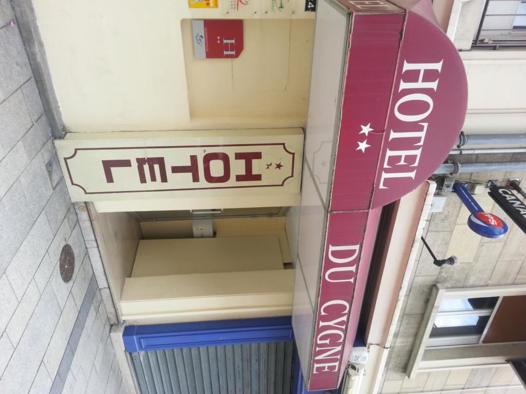 Certifikát, hodnocení, plakát nebo jiný dokument vystavený v ubytování Hotel du Cygne