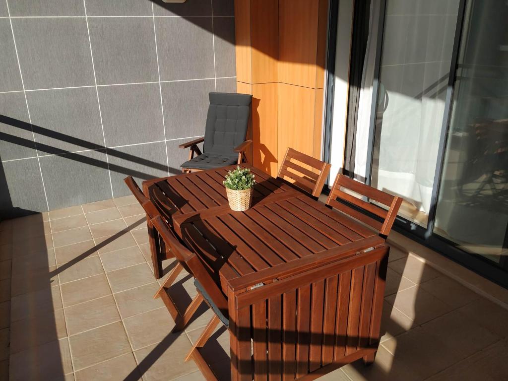 Balkón nebo terasa v ubytování Apartamento Marina Olhão