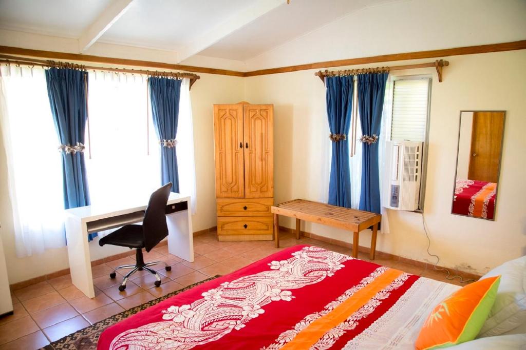 Postel nebo postele na pokoji v ubytování Hotel Taura'a