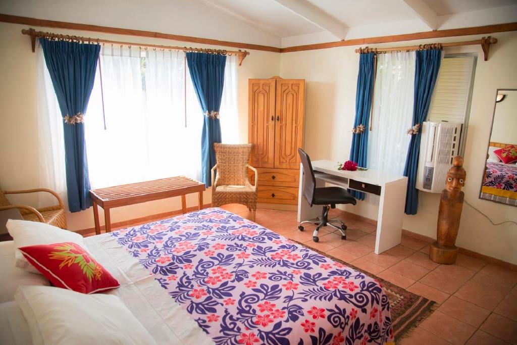 Postel nebo postele na pokoji v ubytování Hotel Taura'a