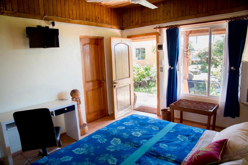 Postel nebo postele na pokoji v ubytování Hotel Taura'a