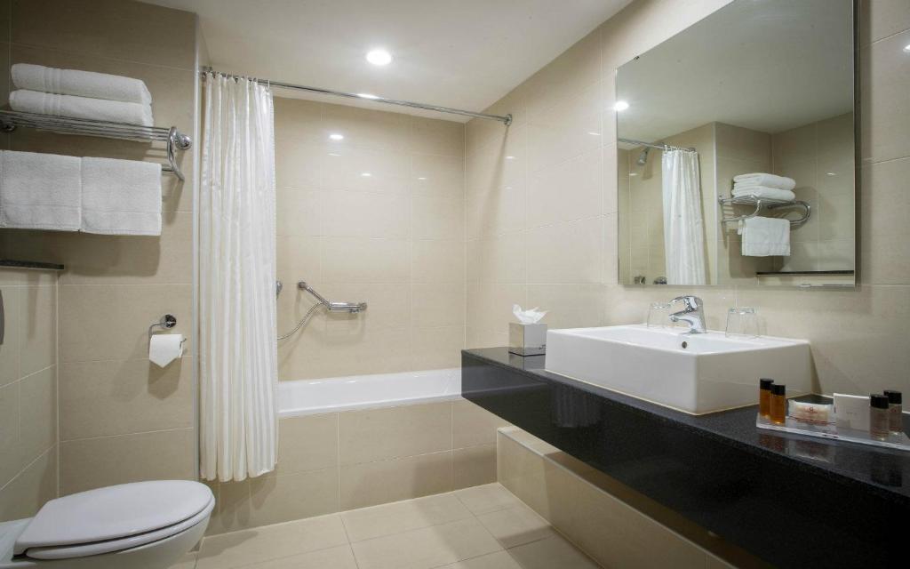 Koupelna v ubytování Clayton Hotel Silver Springs