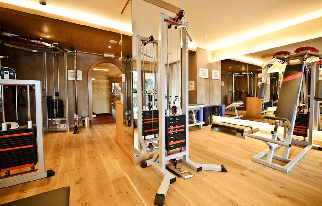 Fitness centrum a/nebo fitness zařízení v ubytování Sporthotel Neustift