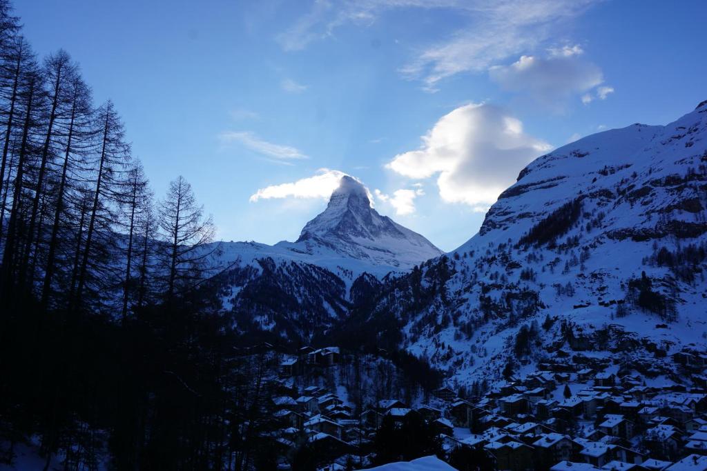 Apartment with beautiful views in Zermatt - Resim 33