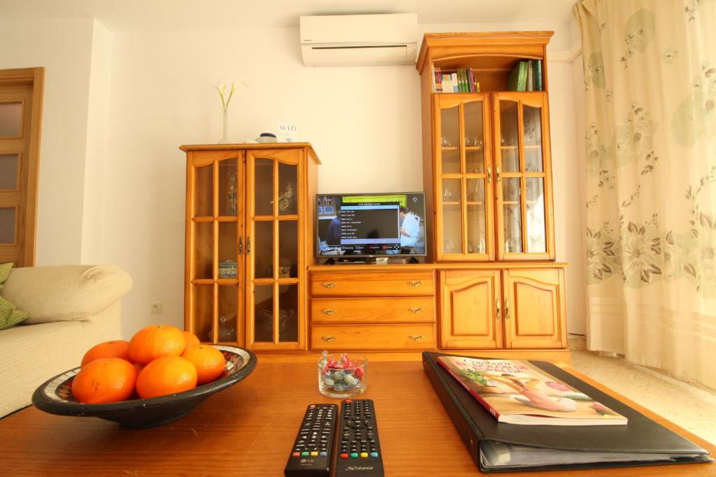 A television and/or entertainment centre at Beach and Family