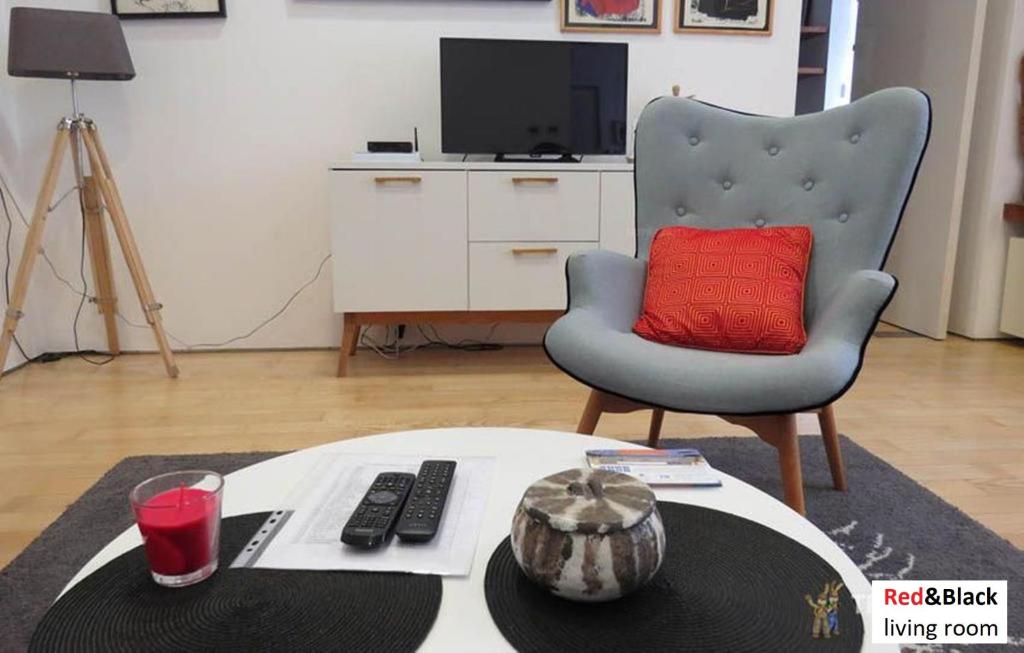 Fotografie z fotogalerie ubytování Red & Black Apartment v Záhřebu